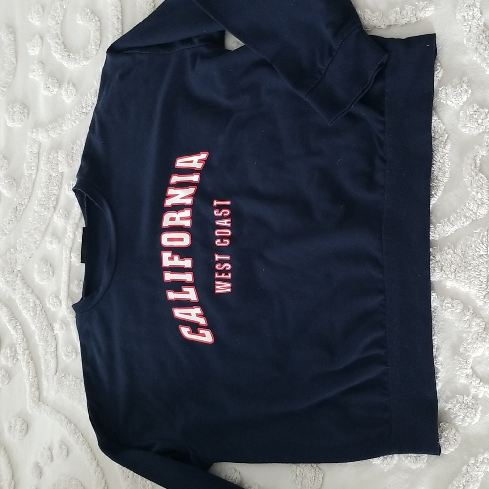 Shein Navy Crewneck